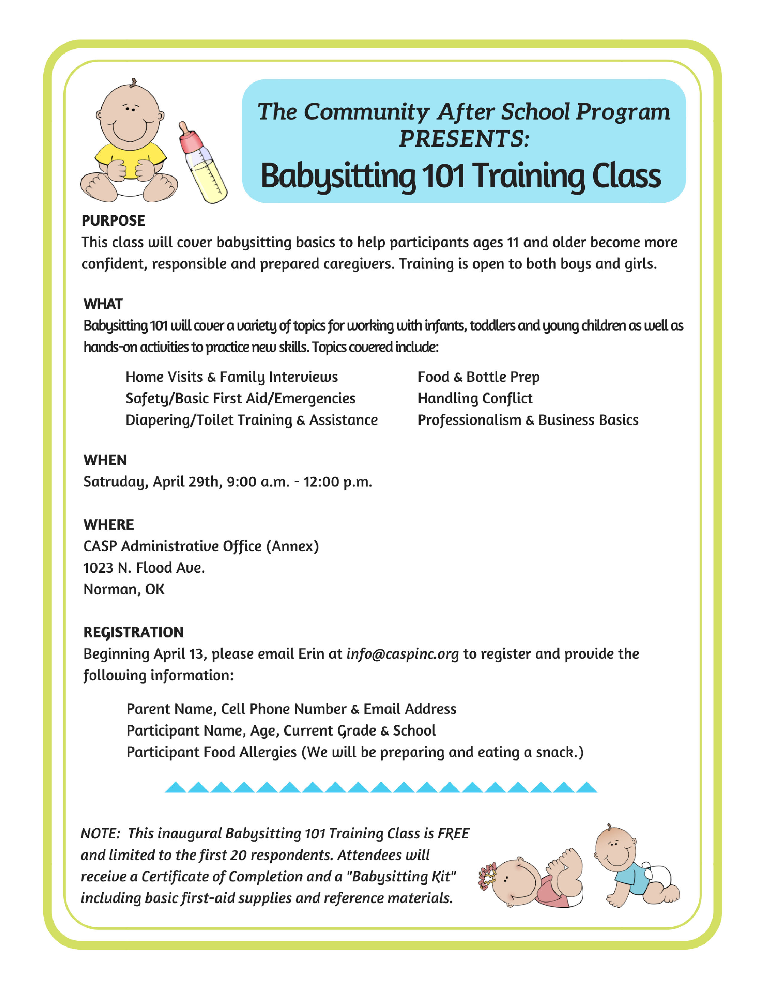 Babysitting 101 Flyer-3